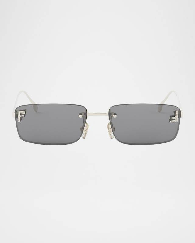 Fendi First Crystalized Logo Sunglasses